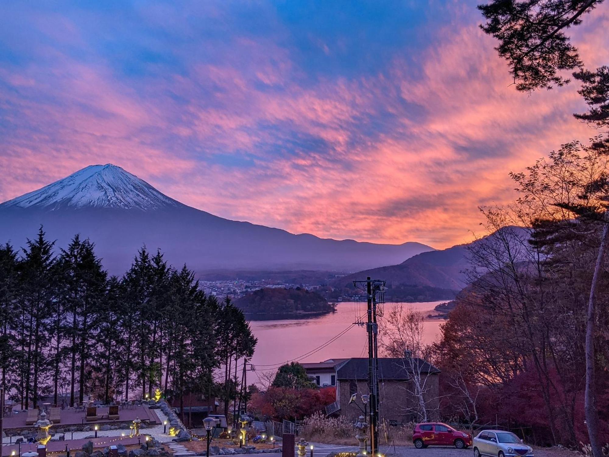 Kumonoue Fuji Hotel Deluxe Room - Mt Fuji View With Open-Air Bath 후지카와구치코 외부 사진
